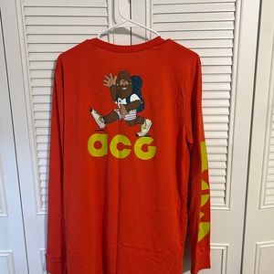 Nike ACG Sasquatch long sleeve athletic fit shirt Large